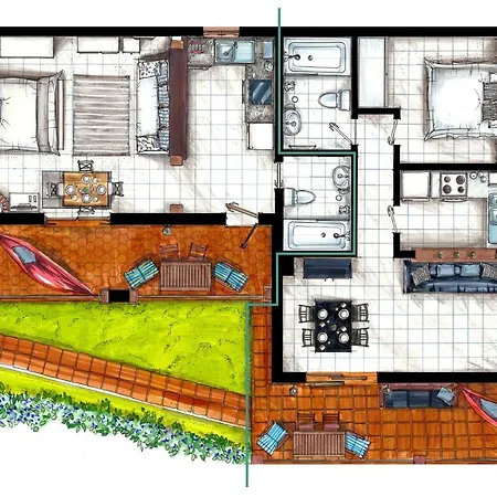 Casa Christabel Y Casa Annabel 아파트 베날마데나코스타